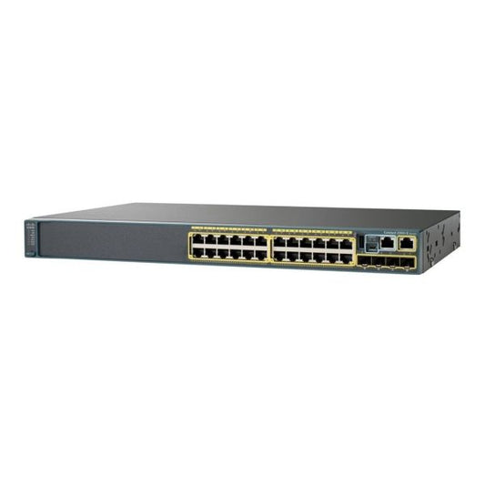 Cisco WS-C2960X-24TS-L 240V Rack Mountable Switch