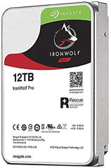 Seagate ST12000NE0008 IronWolf Pro 12 TB Hard Drive-512E Format - SATA 600-3.5' Drive - Internal - 7200RPM-256 MB Buffer-Hot Pluggable