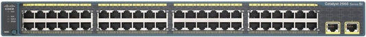 Cisco Catalyst 2960X-48LPD-L Network Switch, 48 Gigabit Ethernet Ports, 370W PoE Budget, two 10 G SFP+ Uplink Ports