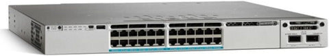 Cisco WS-C3850-24U-E Stackable 24 10/100/1000 Ethernet UPOE Dual AC PWR Ports
