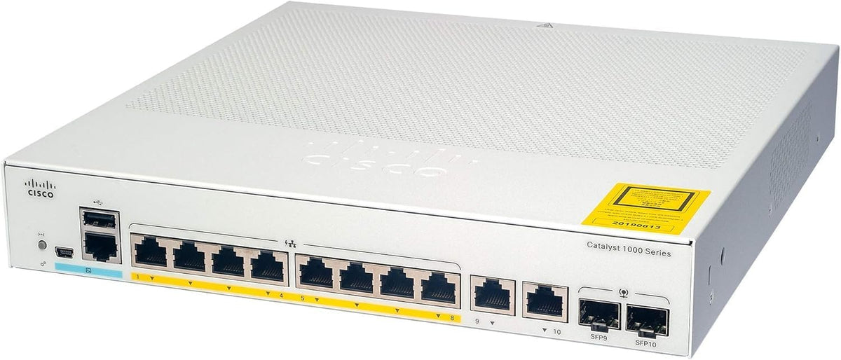 Catalyst C1000-8T-2G-L network switch Managed L2 Gigabit Ethernet (10/100/1000)