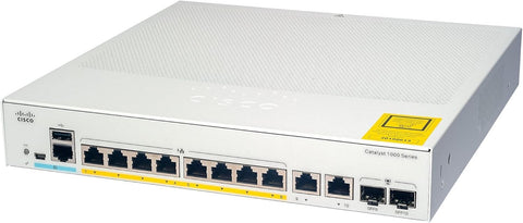 Cisco Catalyst 1000-8FP-E-2G-L Network Switch