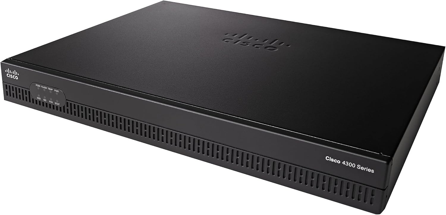 Bundle Router Cisco ISR 4321 - Unified COMMUNICATIONS Bundle - Router - Rack-Mountab ...