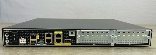 Cisco ISR4321-V/K9 2GE, 2NIM, 4G FLASH, 4G DRAM, Voice Bundle Integrated Services Router