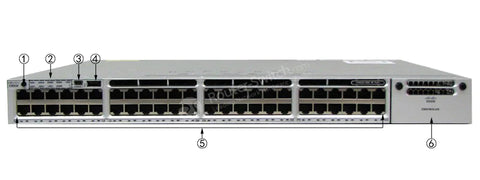 Cisco WS-C3850-48P-L 48-Port Gigabit 3850 PoE