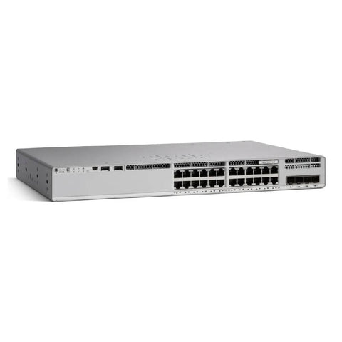 Cisco Catalyst 9200L 24-port PoE+ 4x1G uplink Switch, Network Essentials