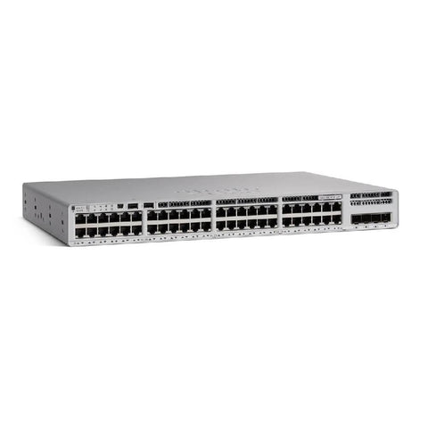 Cisco Catalyst 9200L 48-Port Gigabit Switch + 4x 1G Fixed Uplink | Network Essentials | C9200L-48T-4G-E