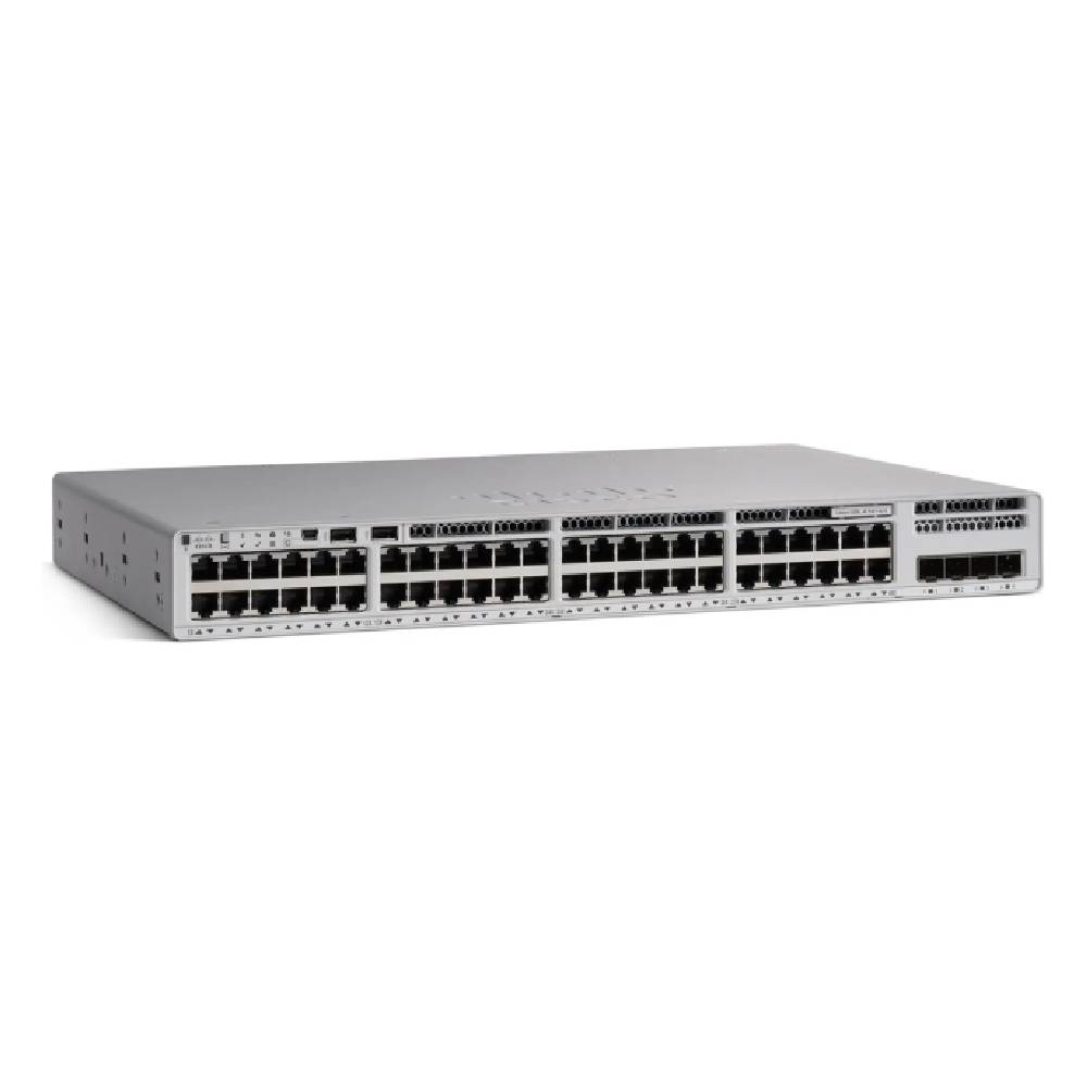 Cisco Catalyst 9200L 48-Port Gigabit PoE+ Switch + 4x 10G Fixed Uplink | Network Advantage | C9200L-48P-4X-A