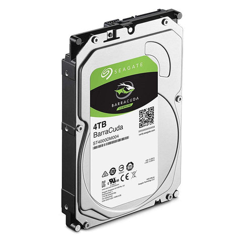 Seagate 4TB Barracuda SATA 6Gb/s 256MB Cache 3.5-Inch Internal Hard Drive (ST4000DM004) Single Pack,Mechanical Hard Disk